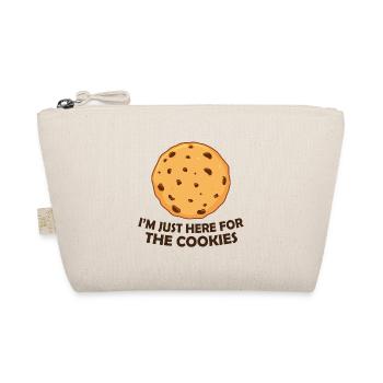 I'm Just Here For The Cookies - Organic Pouch - nature - Front