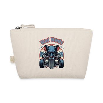 Ratsking Ratlook Shirt – Rustic Custom Style - Organic Pouch - nature - Front