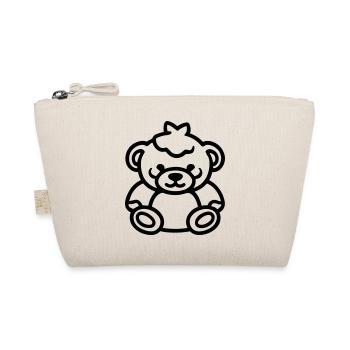 Teddybär - Bio-Täschchen - Natur - Vorne