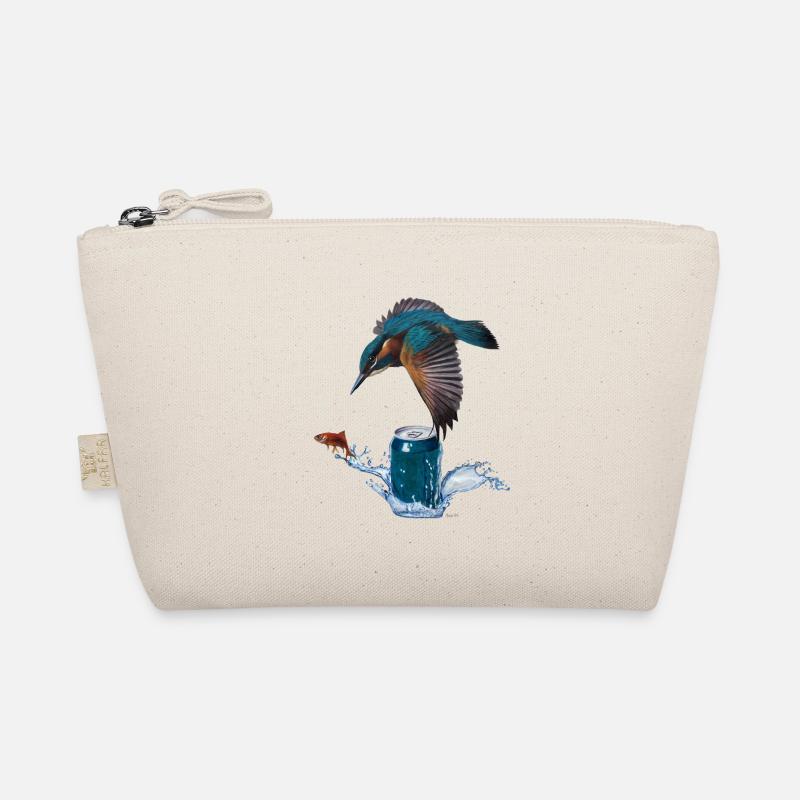 Eisvogel - Bio-Täschchen - Natur