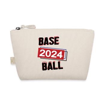 Baseball Spielerin Team Turnier Mannschaft 2024 - Bio-Täschchen - Natur - Vorne