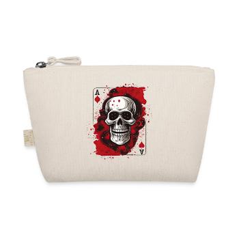 Kiss My Ace poker game card game casino sake - Organic Pouch - nature - Front