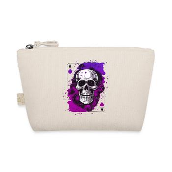 Kiss My Ace poker game card game casino sake - Organic Pouch - nature - Front