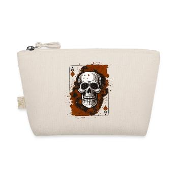 Kiss My Ace poker game card game casino sake - Organic Pouch - nature - Front