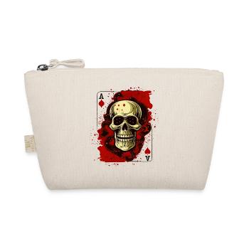 Kiss My Ace poker game card game casino sake - Organic Pouch - nature - Front