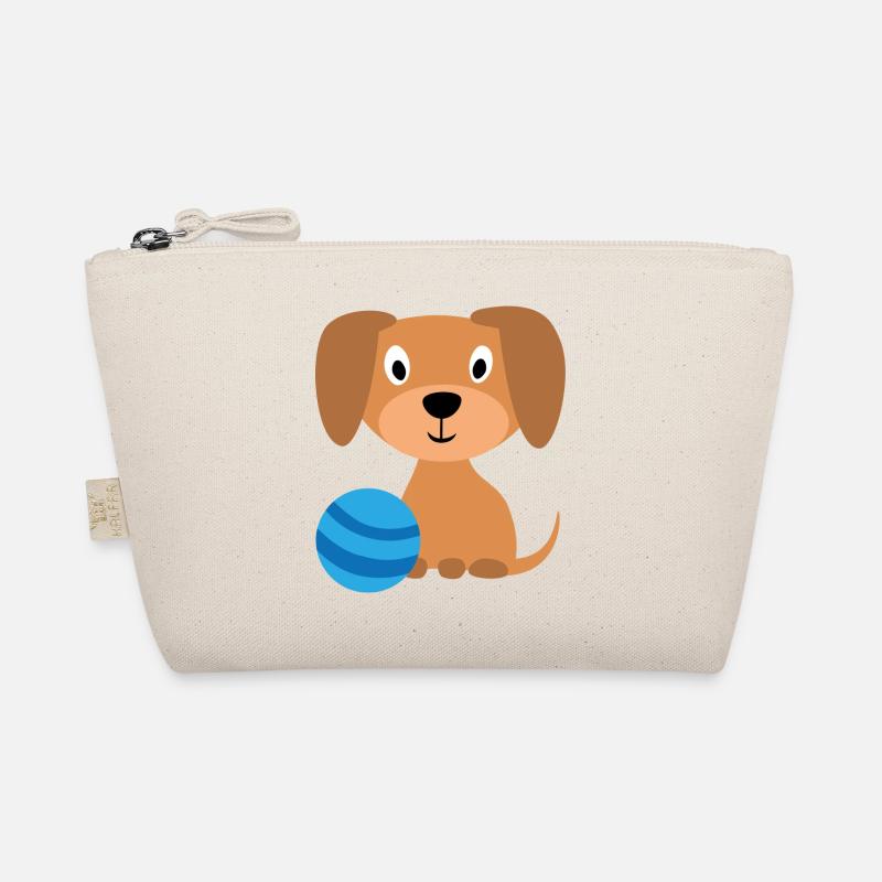 Hundebekleidung & Accessoires für Kinder - Bio-Täschchen - Natur
