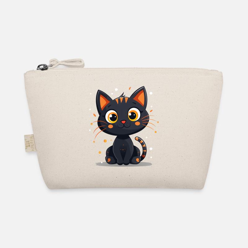 niedliche Katze Bio-Täschchen