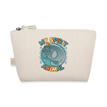 Dugong My Spirit Animal I Love Manatees - Organic Pouch - nature - Front