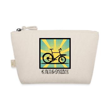 Popart cargo bike omnium with mudguard - Organic Pouch - nature - Front