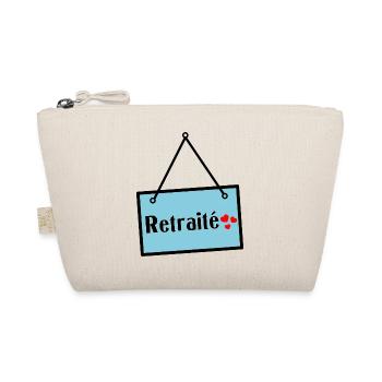 RETIREMENT. RETIREMENT. RETIRED - Organic Pouch - nature - Front