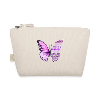 Demenzpfleger Schmetterling - Bio-Täschchen - Natur - Vorne