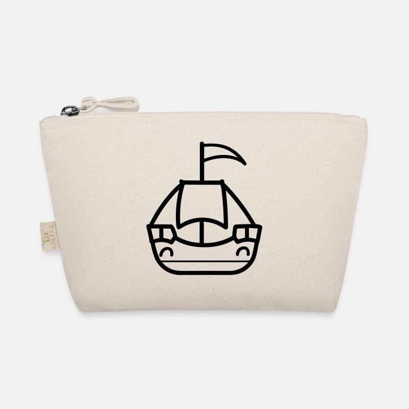 Pirate ship Organic Pouch