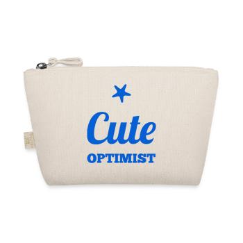 Funny gift idea BABY - Organic Pouch - nature - Front