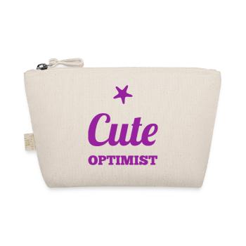 Idée cadeau Optimist sucrée - Trousse biologique - nature - Devant