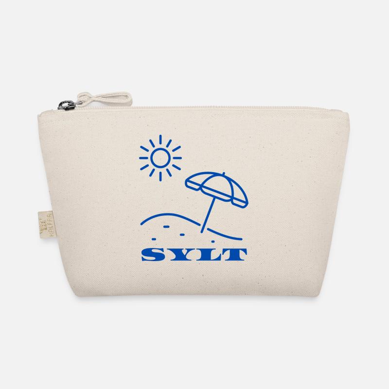 SYLT Soleil et parasol de plage Illustration Trousse biologique