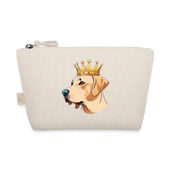 "Crowned Heads" - Labrador - Organic Pouch - nature - Front