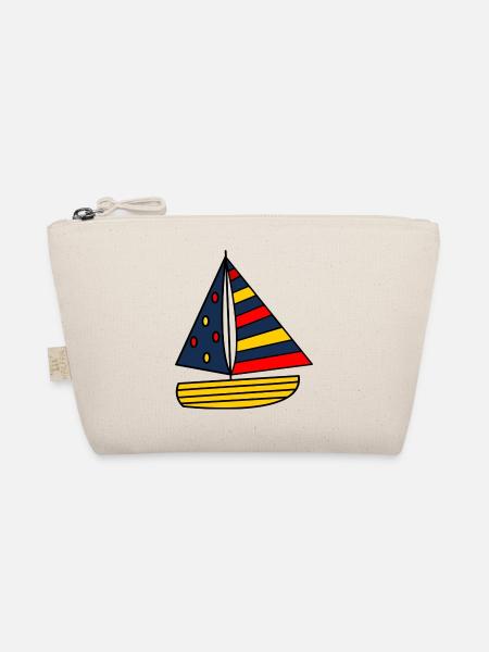 HOLIDAY. HAPPY HOLIDAYS. MISTRESS. MASTER. TEACHER - Organic Pouch - nature - Front