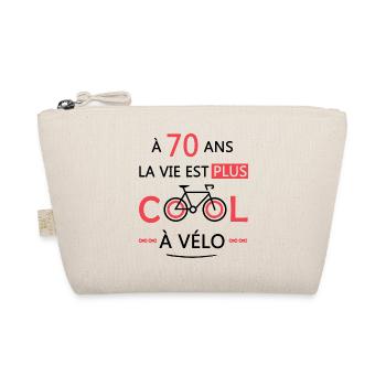 70 ans anniversaire vélo cadeau Vélo 70 Ans - Trousse biologique - nature - Devant