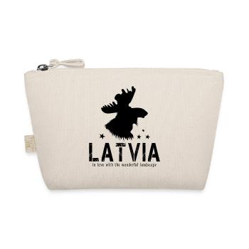 Latvia Lettland lettisch Riga - Bio-Täschchen - Natur - Vorne