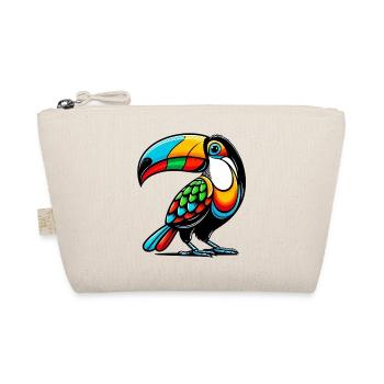 Harlequin toucan - Organic Pouch - nature - Front