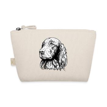 Portrait de setter irlandais - Trousse biologique - nature - Devant