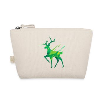 Cerf licorne vert - Trousse biologique - nature - Devant