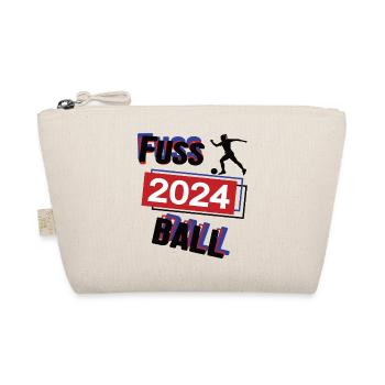 Fussball Spielerin Team Turnier Mannschaft 2024 - Bio-Täschchen - Natur - Vorne