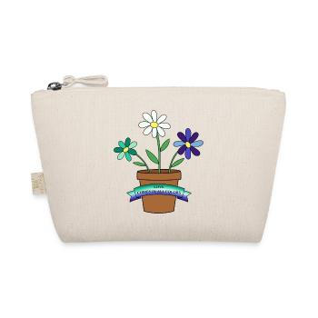 gay flowers - Bio-Täschchen - Natur - Vorne