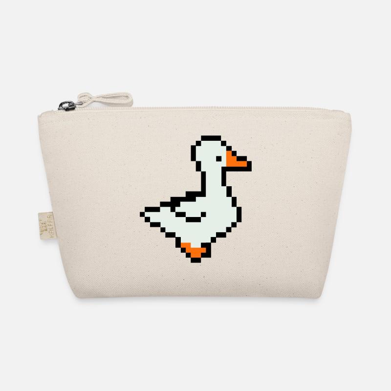 pixel ente Bio-Täschchen