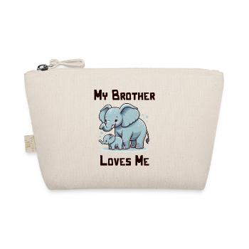 Mon frère m’aime - Dictons de bébé - Mein Bruder l - Trousse biologique - nature - Devant