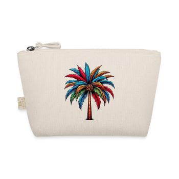 Palme - Bio-Täschchen - Natur - Vorne