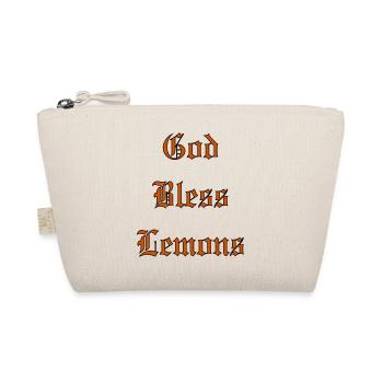 GodBlessLemons - Organic Pouch - nature - Front