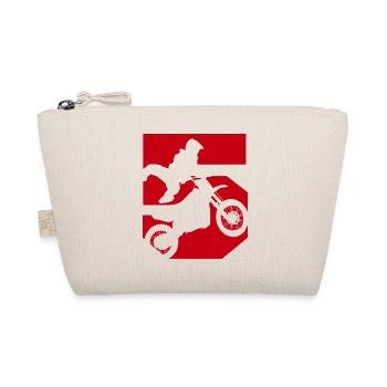 Moto 5 Biker - Bio-Täschchen - Natur - Vorne