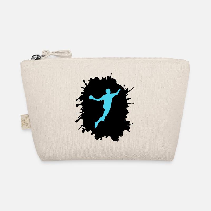 splatter handball Bio-Täschchen