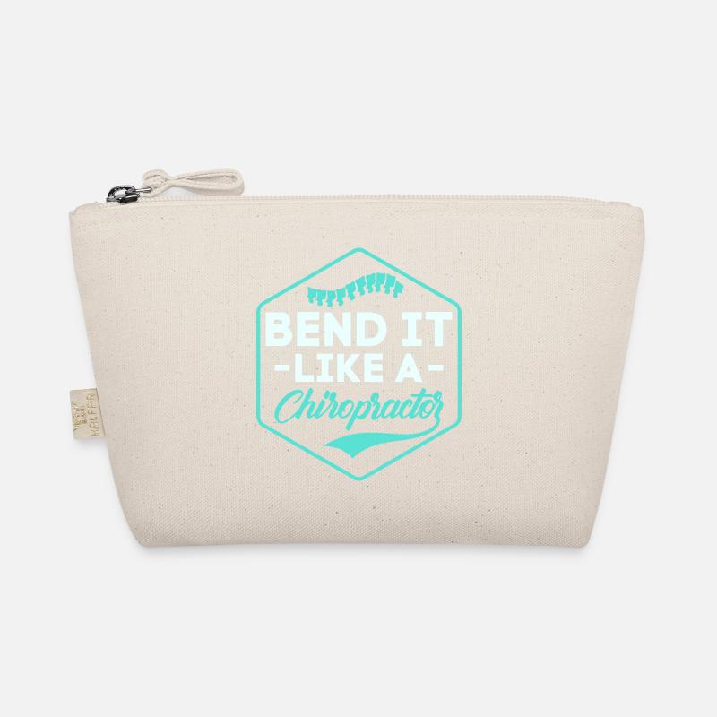 Bend It Like A Chiropractor Chiropractic Physical Organic Pouch