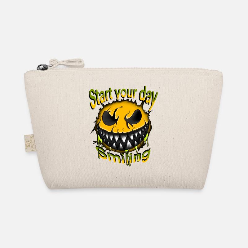 Start your day smiling Bio-Täschchen