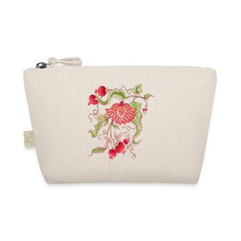 Floral Vine Ornament - Organic Pouch - nature - Front