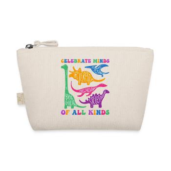 Celebrate Minds Of All Kinds - Autism Awareness - Organic Pouch - nature - Front