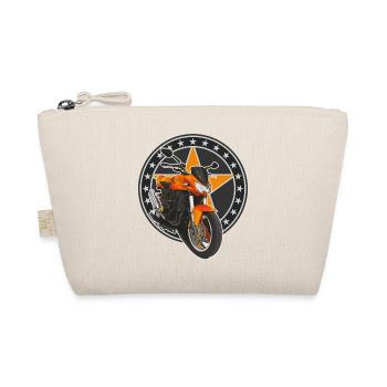 Superbike // Orange // Illustration - Bio-Täschchen - Natur - Vorne
