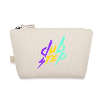 Dub Step Techno Musique Party Club Texte Lettrage - Trousse biologique - nature - Devant