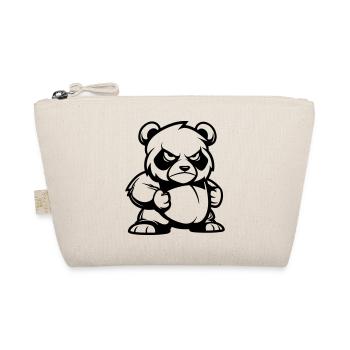 pandabär - Bio-Täschchen - Natur - Vorne