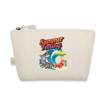 "Summer Feeling" - Organic Pouch - nature - Front