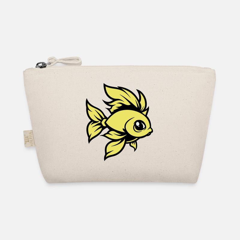 Poisson rouge poisson bande dessinée Animal Trousse biologique