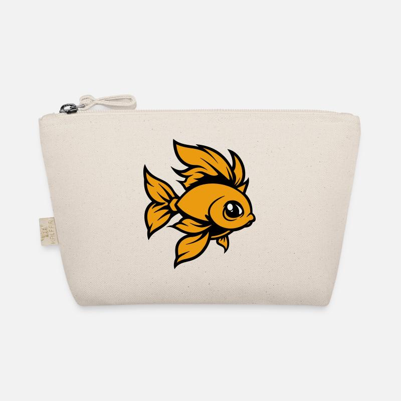 Goldfish Fish Comic Organic Pouch