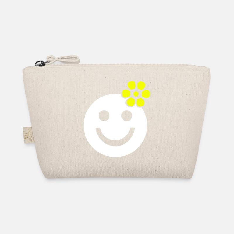 summer spring cheerful flower sunflower Organic Pouch