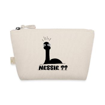 Nessie?? Minimale Loch Ness Illustration - Bio-Täschchen - Natur - Vorne