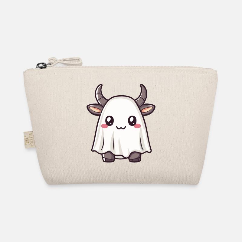 Stier Halloween Comic Geist Bio-Täschchen