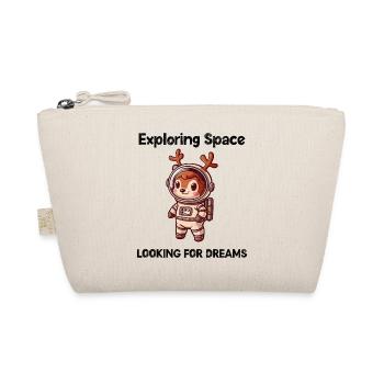 Deer Looking For Dreams Outer Space - Organic Pouch - nature - Front