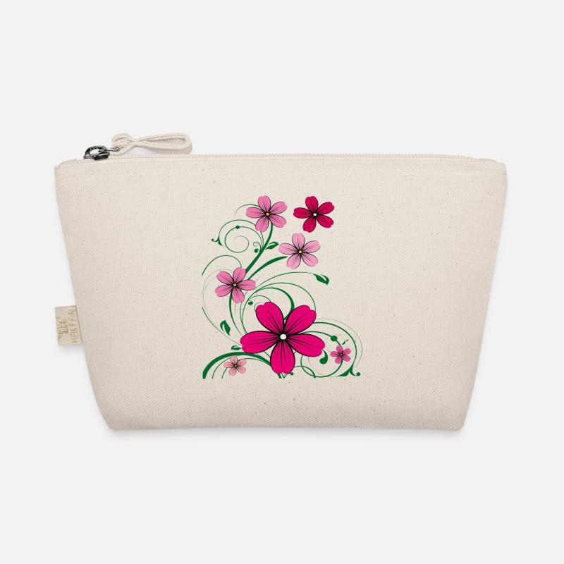 Blumenranke Bio-Täschchen