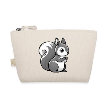 Squirrel - Organic Pouch - nature - Front